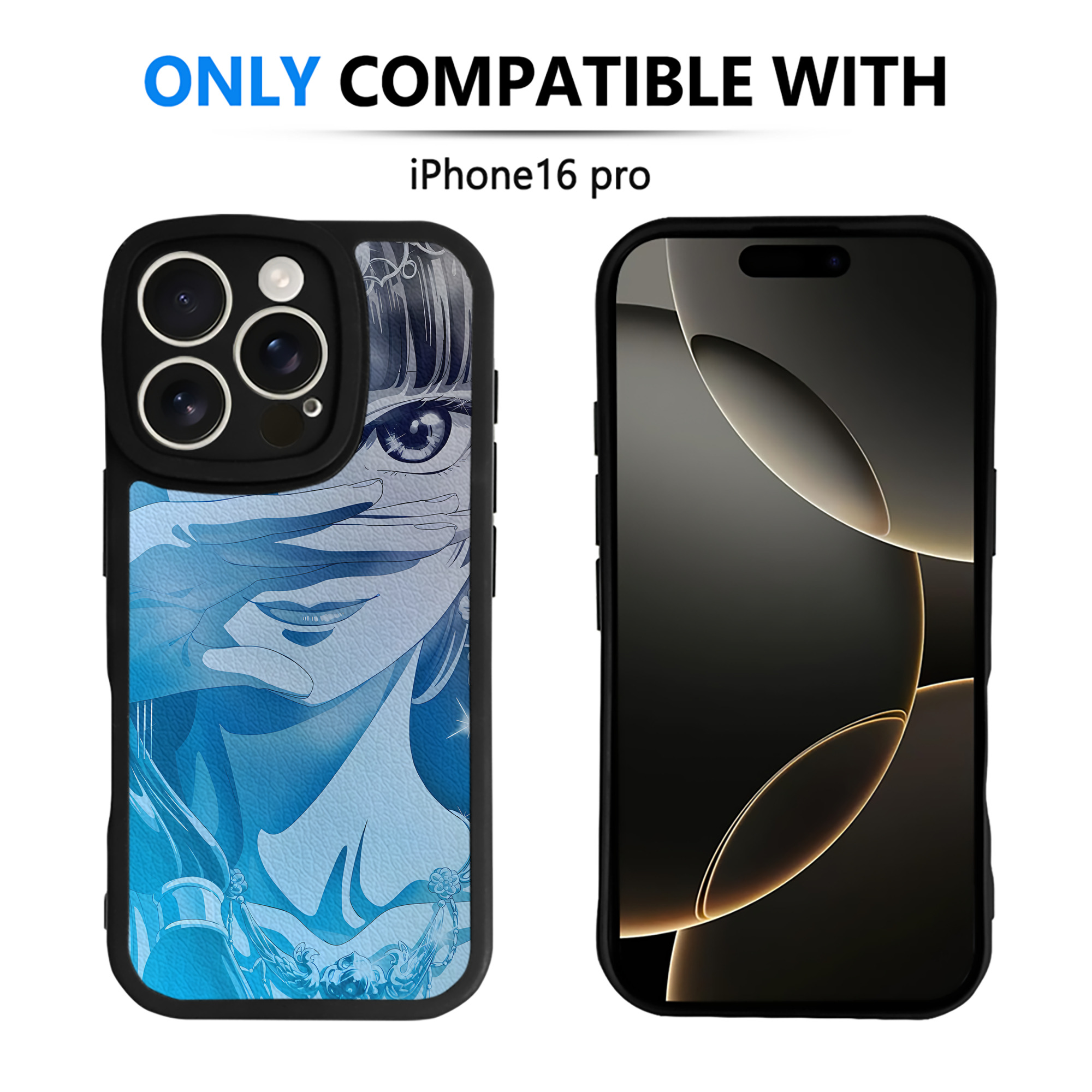 （画像用） 薬屋のひとりごと The Apothecary Diaries 【iPhone 16シリーズ対応】シリコンスマホケース（レザー調） 材質：シリコン
